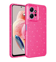 Xiaomi Redmi Note 12 4G Kılıf Kamera Korumalı Simli Lüks Zore Koton Kapak