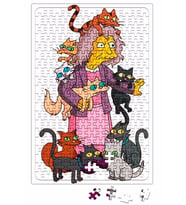 Cats Kediler Puzzle 240 Parça Yapboz