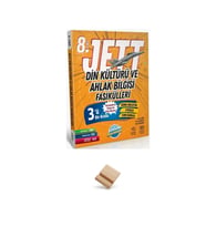 Ünlüler Karması LGS 2027 JETT Din Kültürü ve Ahlak Bilgisi Fasikülleri ve Telefon Standı