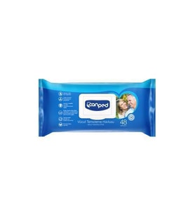 Canped Vücut Temizleme Havlusu 48 li