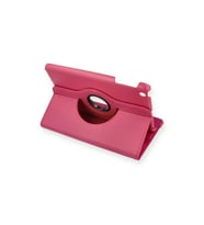 Apple İpad Mini 1 Kılıf 360 Tablet Deri Kılıf - Pembe