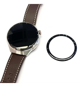 Huawei Watch 4 Pro Zore PMMA Pet Saat Ekran Koruyucu (Siyah)