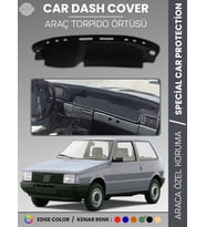 FIAT UNO 60,70 (1983-1995) Torpido Örtüsü Ön Göğüs Koruma Araca Özel Tam Uyum Kaymaz Kolay Montaj