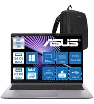 Asus Expertbook P3 G1 P3606CCA Intel® Core™ Ultra 5 225H Aı 128GB Ddr5 512GB SSD Intel® Graphics 16.0-Inch, Wuxga (1920 x 1200) 300NITS WIN11PRO Bilgisayar U516512G1DP37+ZETTAÇANTA
