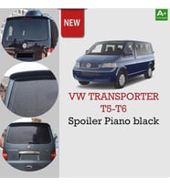 Vw Transporter T5 T6 Spoiler  Piano Black