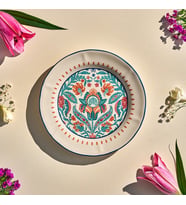 EMSAN HASBAHÇE SERVİS TABAĞI 26 CM (Çok Renkli)