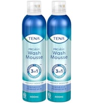 Tena Proskin Vücut Temizleme Köpüğü 400 ML (3 in 1 Arada) (2 Li Set)