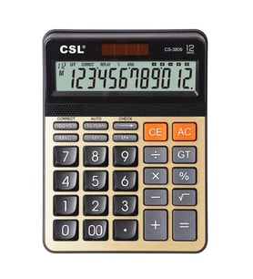 CSL CS-3809 12 Hane Masa Tipi Hesap Makinesi