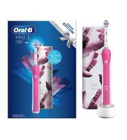 Oral-B Pro 750 Pembe Şarj Edilebilir Diş Fırçası ve Seyahat Kabı Seti
