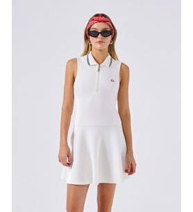 Ellesse 6SF8001-OF Kadın Tenis Elbisesi - Kırık Beyaz