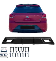 SEAT Ibiza Fr Mk5 2017-2024 Arka Difüzör / SEAT Ibiza Mk5 2017-2024 Arka Difüzör (Siyah)