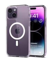 Microsonic Apple iPhone 15 Kılıf MagSafe Clear Soft Şeffaf (Renksiz)