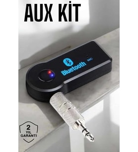 Bluetooth Araç Kiti Bt 350 Aux Çıkışlı Tüm Araçlara Uyumlu