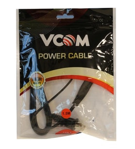 Vcom CE033-1.5MT Amerikan Uçlu Teyp Power Kablosu