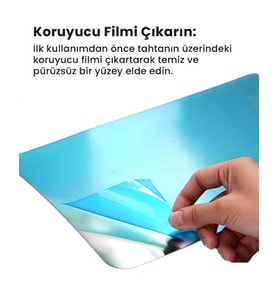 2'li Paslanmaz Çelik Kesim Panosu Seti
