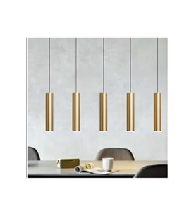 Mylights sıralı masaüstü beşli 5 li sartkıt 120cm metal gövde tasarruflu led ampul eskitme kaplama m