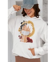 Tasarım Monkey D. Luffy Baskılı Unisex Oversize One Piece Hoodie