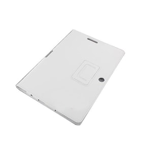 Transformer Pad TF300 ile Uyumlu Standlı Deri Kılıf Beyaz Renk
