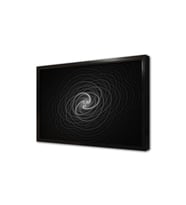 Soyut Grafik Çalışmaları Çerçeveli Mdf Tablo