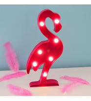 Led Işıklı Flamingo Gece Lambası