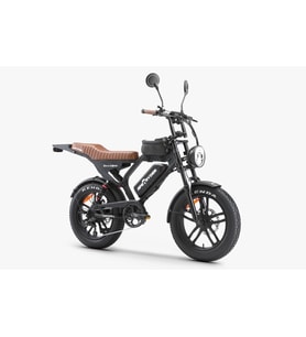 APE RYDER MANDRILL ULTRA 1000W ELEKTRİKLİ BİSİKLET AYNA ÇANTA VE EL GAZI HEDİYELİ (Siyah)