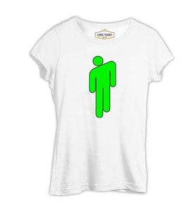Billie Eilish - Blohsh Beyaz Kadın Tshirt
