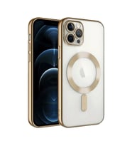 İphone 13 Pro Kılıf Kross Magneticsafe Kapak - Gold