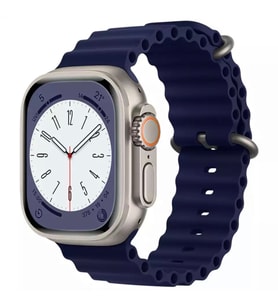 Apple Watch Ultra 49MM Uyumlu Ocean Kordon Silikon Kayış