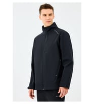 Skechers M Softshell Basic Jacket S2520132-3817 Erkek Mont (Siyah)