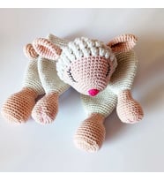 Müzik Kutulu Uyku Arkadaşı Kuzu Amigurumi Organik Oyuncak