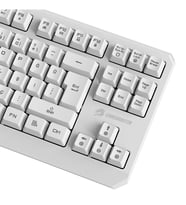 GAMEBOOSTER G75 ELYA Rainbow Aydınlatmalı Beyaz TKL Membrane Oyun Klavyesi