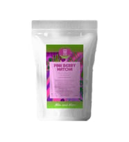 Berry Pink Matcha - Böğürtlen Aromalı Pembe Superfood Matcha Tozu, 100 Gr