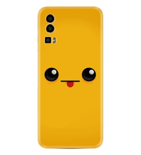 General Mobile GM 23 Kılıf Resimli Desenli Silikon Platinium Series Yellow Sweet 1817