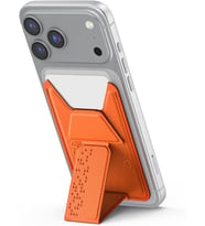 Kado Haxa Serisi Standlı Deri Görünümlü Manyetik Kartlık (Orange)