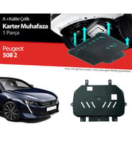 Peugeot 508 Çelik Karter Muhafaza Koruma 2019 2020 2021 2022 2023 2024