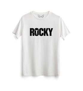 Rocky balboa Beyaz Tshirt