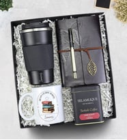 Kişiye Özel Termos & Defter & Kalem & Kupa Hediye Seti