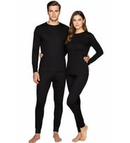 Thermoform Active Yetişkin Termal İçlik Set Siyah (Çok Renkli)