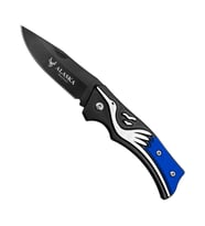 Katlanır Cep Çakısı - Mavi - SDR-001 - Leylek Motifli