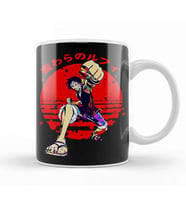 One Piece Luffy 02 Kupa Bardak Porselen