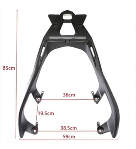 Xmax 250 -Xmax 300 Tech Max 2018 - 2025 Arça Çanta Demiri Topcase Portbagaj Supermoto