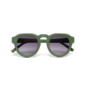 Okkia Zeno Round Unisex Verde Güneş Gözlüğü Siyah Degrade