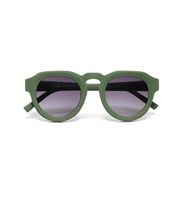 Okkia Zeno Round Unisex Verde Güneş Gözlüğü Siyah Degrade