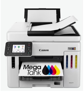 CANON A4 Renkli MAXIFY GX7140 Çok Fonksiyonlu Tanklı Yazıcı Tarayıcı Fotokopi USB 2.0,Ethernet,Kablosuz