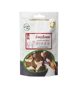 Eco Natura Pet Beef Bones Biftek Kaplı Pres Kemik Köpek Ödülü 105 Gr