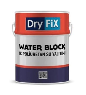 DryFix Water Block 1K Poliüretan Su Yalıtımı 5 Kg Gri