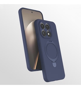 Xiaomi 15T Uyumlu Kılıf M-safe Şarj Özellikli Standlı Zore Samara Kapak