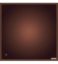 Degrade Desen Black Seri Twill Eşarp Eşarp Askısı ile Birlikte 90x90 cm Kahveren