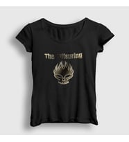 Presmono Kadın Siyah Logo V3 The Offspring T-Shirt 177697tt