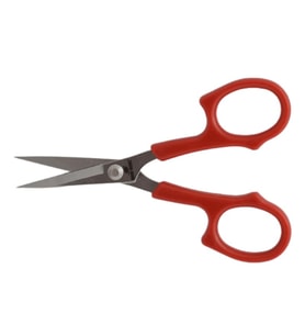 Plastik Saplı Düz Nakış Makası (5.12 inç - 130mm) / HS-1553